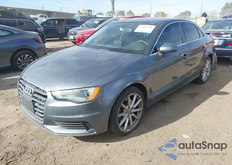 2015 Audi A3 2.0T Premium z USA, uszkodzony, nr VIN WAUEFGFF8F1002359